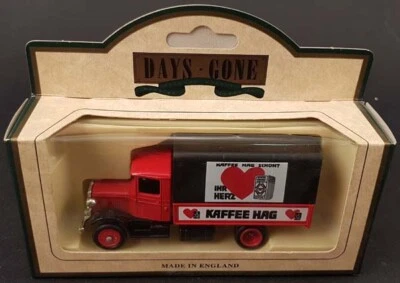 LLEDO Days Gone 28029 1934 Mack Canvas-Back Truck KAFEE HAG die cast model MINT - Immagine 1 di 3