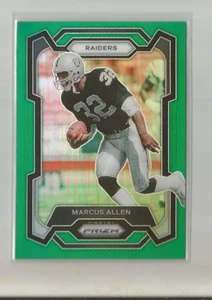 2023 Panini Prizm MARCUS ALLEN Green Prizm - Picture 1 of 1