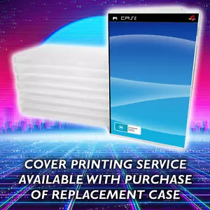 Replacement Storage Case for Sony PSP Game + Cover Printing Service - Picture 1 of 5