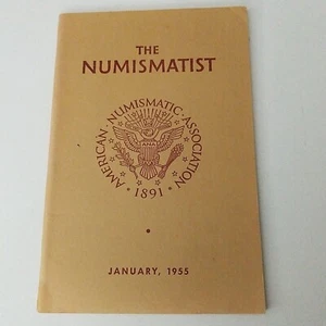 The Numismatist Jan 1955 Issue Magazine Coins Numismatic Paper Money Medals ANA - Picture 1 of 5