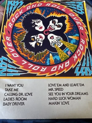 1977 Kiss 摇滚歌曲集乐谱完整列表带照片页 — 第 1/4 张图片