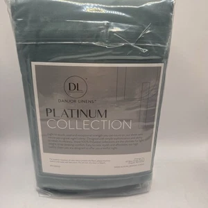 Danjor Bettwäsche California King Laken Set Spa Blau 6-teiliges Set 4 Kissenbezüge - Bild 1 von 4