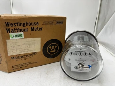 Westinghouse D5S-8M Watthour Meter 240V 4-Wire 60Hz - Image 1 of 3