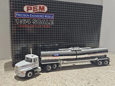 PEM Mack CTL Distribution 1:64 Scale Diecast Truck/Trailer Combo  - Image 1 of 4