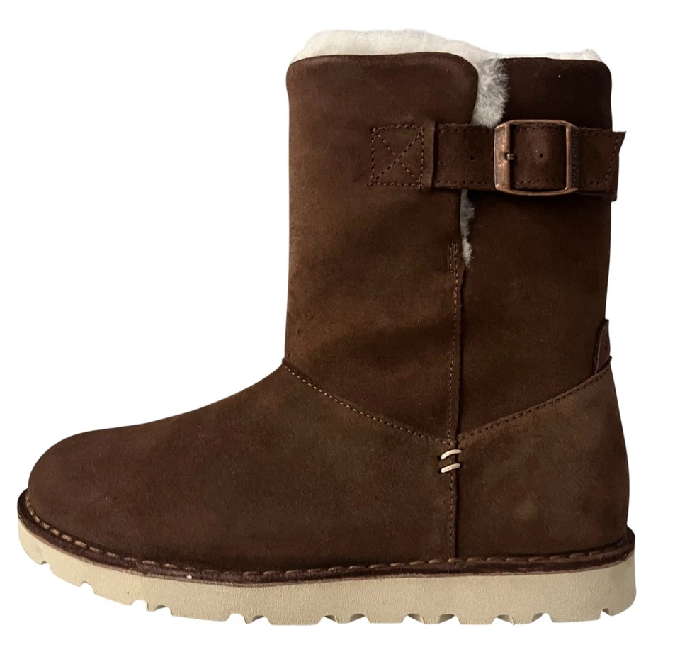 Birkenstock Westford Side Zip Boots Espresso Narrow Fit 1007051 Women's US 5 NWB