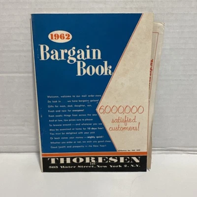 Thoresen's Bargain Book 1962 Mail Order Catalog Vintage - Image 1 of 4