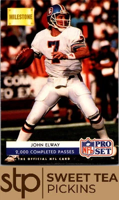 1992 Pro Set #25 John Elway - Image 1 of 2
