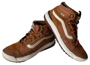 Vans Boot Trainer Heiq Eco Dry Ultra Range EXO 500383 Brown Suede Men’s Sz 11 - Picture 1 of 13