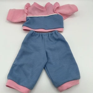Vintage 1980s CABBAGE PATCH KIDS DOLL Unbranded Jogging Suit Outfit - Bild 1 von 7