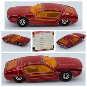 Lesney Matchbox Superfast No. 20 Lamborghini Marzal Made In England 1969 - Picture 1 of 13