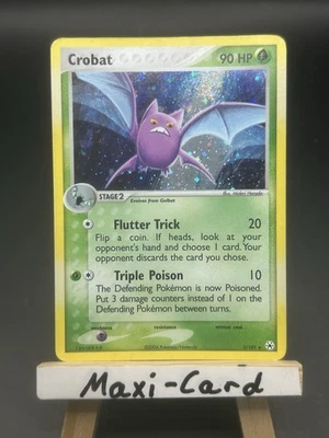 Pokémon Crobat 3/101 EX Hidden Legends Holo Englisch - Bild 1 von 2