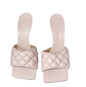 Scarpe sandalo donna trapuntato imbottito Bottega Veneta taglia EU 39,5 /US 9,5 - Foto 1 di 7