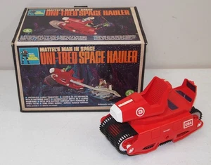 Near Mint!! MATTEL Major Matt Mason "UNI-TRED SPACE HAULER" Weltraumspielzeug mit Karton!! - Bild 1 von 15