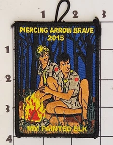 2015 PIERCING ARROW BRAVE Patch BSA Boy Scouts America Embroidered Iron On - Picture 1 of 1