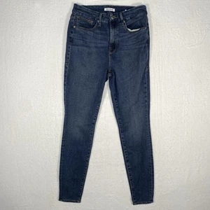 Good American Jeans Womens 10/30 Blue Denim Good Legs Crop Preppy Casual - Picture 1 of 11