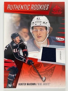 Hunter McKown 2023-24 Upper Deck SP Game Used Authentic Rookies Jersey #206 - Bild 1 von 3