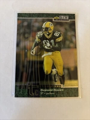 1997 Upper Deck Collector's Choice - Turf Champions #TC22 Desmond Howard - Image 1 of 2