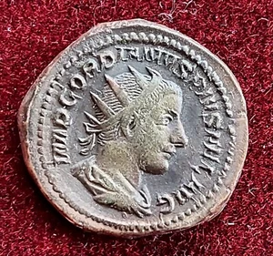 Antike Rom Münzen. Kaiser Gordian III 238-244. Elektrotyp Galvanoplastik - Bild 1 von 10