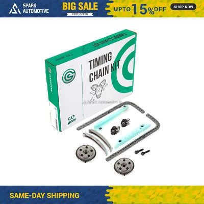 Kit de cadena de distribución Cam Phaser Fit 05-10 Ford F150 Mustang Explorer 4.6 24V TRITON Foto 1 de 4