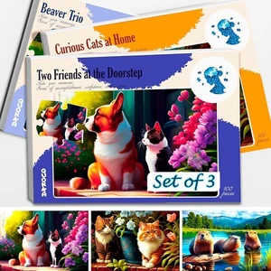 100 Pieces Dementia Puzzles for Elderly Large Piece Activities Products for Se - Picture 1 of 8