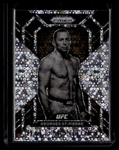 2023 Panini Prizm UFC Georges St Pierre Hall Monitors Disco Prizm Under Card #4 - Picture 1 of 2