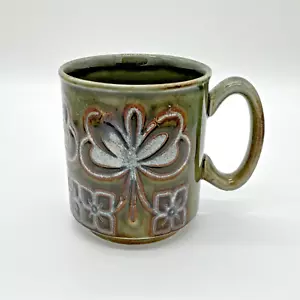 Winchcombe Pottery WP England Stoneware Clover Coffee Tea Cup Mug Vintage - Picture 1 of 7