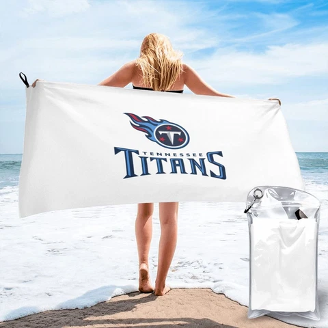 Tennessee Titans Soft and Quick Dry Towel Beach Camping Towel 27.5x55 Inch Cover