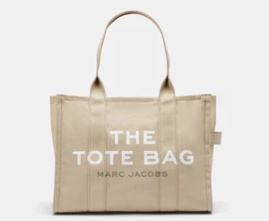 Marc Jacobs The Large Tote Bag Beige Women's Handbag Authentic Brand New - Bild 1 von 7