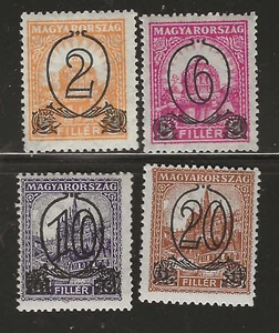 HUNGARY Classics...Sc #453-56...Mint H...1931...SCV 7,50 $ - Bild 1 von 1
