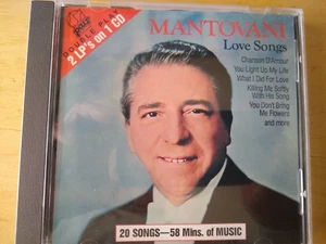 Love Songs - Audio CD By Mantovani - VERY GOOD - Bild 1 von 2