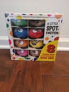 NUEVO A Little SPOT of Emotion 8 Juguetes de Peluche con Sentimientos Libro Caja Set - Imagen 1 de 4