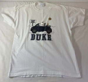 DUKE University PEANUTS Snoopy+Woodstock t-shirt ~ size M - Picture 1 of 3