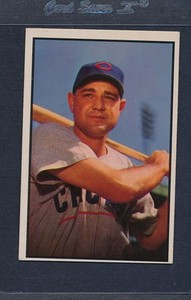 1953 Bowman Color #122 Bill Serena Cubs EX *331