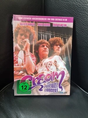 Cream - The Farewell Concert in HD - Limitiertes Mediabook mit Bluray und DVD - Bild 1 von 4