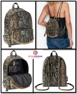 Victoria's Secret The VICTORIA SMALL BACKPACK (Natural Python) - Picture 1 of 1