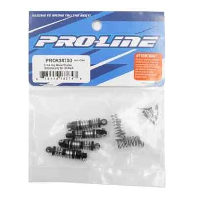ProLine Axial SCX24 Micro Crawler Aluminum Big Bore Scaler Shocks (4) PRO638700 - Image 1 of 4