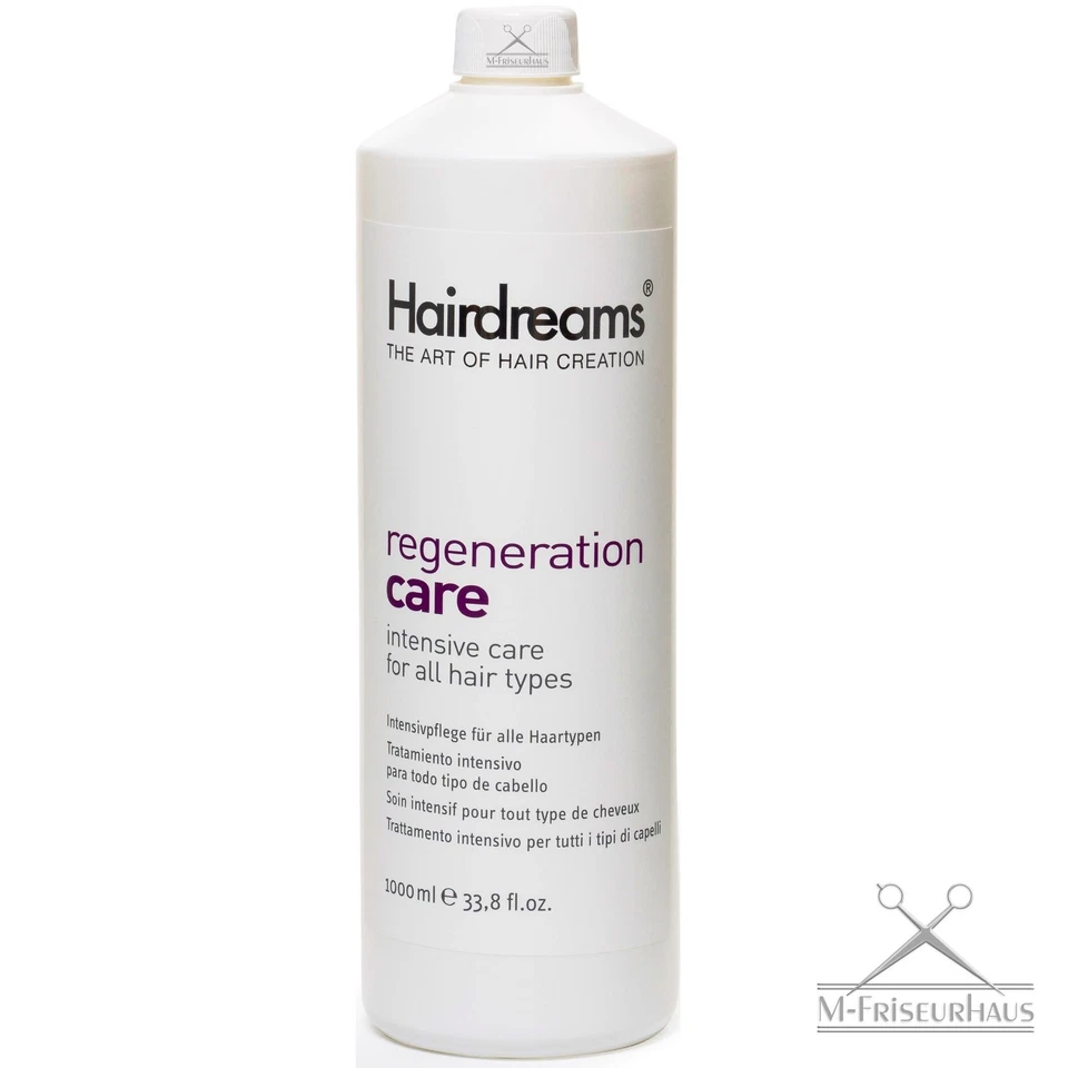 HAIRDREAMS Regeneration Care 1L / 1000ml para todas las extensiones de cabello