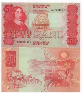 South Africa - 50 Rand 1984 UNC Pick 122a Lemberg-Zp - Picture 1 of 1