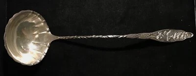 Cucharón de sopa Whiting Lily of the Valley *¡Raro!! Foto 1 de 4