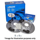 PAGID REAR AXLE BRAKE KIT BRAKE DISCS &#216; 290 mm AND BRAKE PADS FOR LAND ROVER