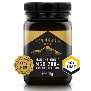 Manuka Honig MGO 280+ 500g Egmont Honey Original Neuseeland 150 200 250 263 300