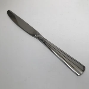 CUCHILLO DE CENA SÓLIDO DE ACERO INOXIDABLE "ENTRELAZADO" PFALTZGRAFF 9” - Brillante, Crestas - Imagen 1 de 2