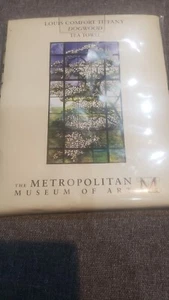 NWT Louis Comfort For Tiffany Dogwood Tea Towel Metropolitan Museum of Art - Picture 1 of 3