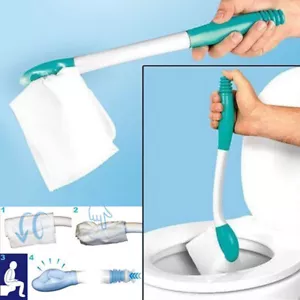 Bottom Bum Wiper Toilet Incontinence Aid Obese Elderly Disability Mobility New - Picture 1 of 9
