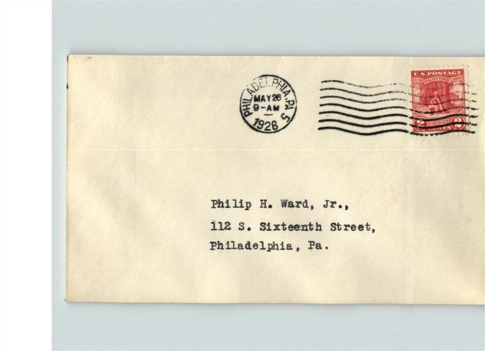 1928 VALLEY FORGE # 645, First Day of Issue, Philadelphia, May 26, 1928 sent to  - Image 1 of 1
