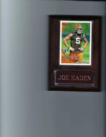 JOE HADEN PLAQUE CLEVELAND BROWNS FOOTBALL NFL   C3 Cover