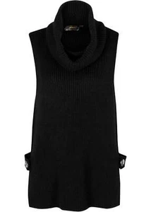 Extravaganter Pullunder Gr. 36/38 Schwarz Damen Pulli Neu* - Bild 1 von 1