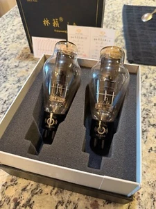 Vacuum Tubes Linlia WE300B Pair Matched Pair - Picture 1 of 2