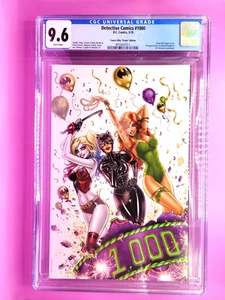 DETECTIVE COMICS #1000 ELITE VIRGIN COVER CGC 9.6 COMBINAR ENVÍO Q23 - Imagen 1 de 2