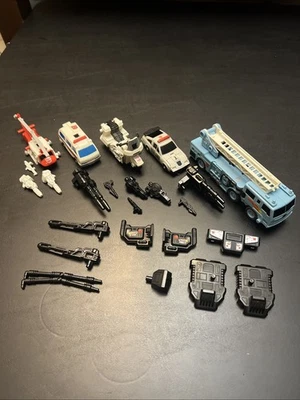 Transformers G1 Combiners Defensor Near Complete Missing 1 Fist T11 - Image 1 of 4